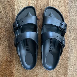 BIRKENSTOCK Eva sandals - Dark Silver